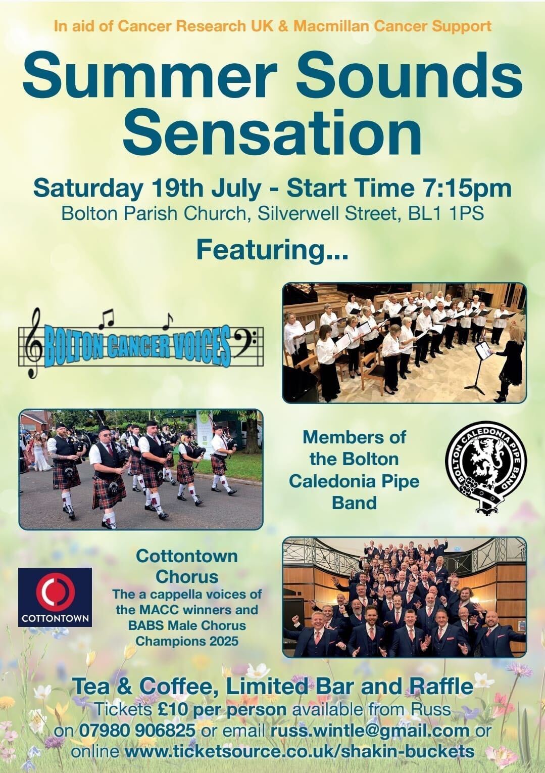 Summer Sounds Sensation with Bolton Cancer Voices