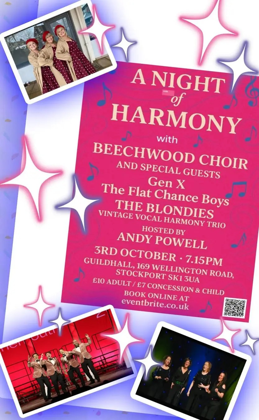 Flat Chance Quartet @A Night of Harmony, Stockport